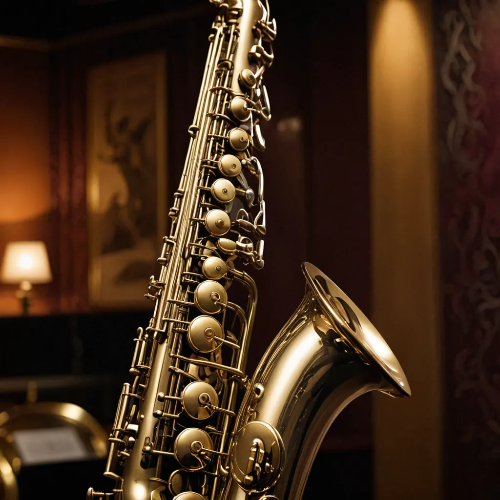 A sexy saxophone Tara V0.1