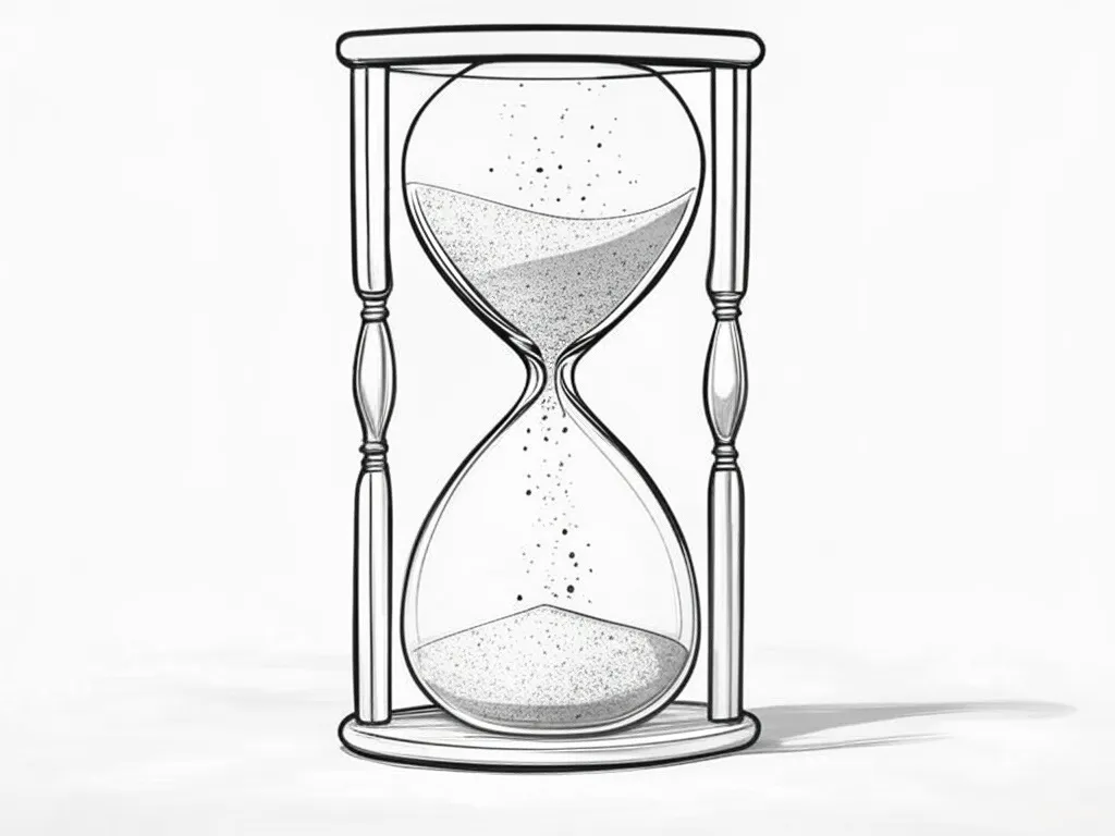 Hourglass Illustration